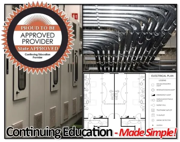 Approved provider badge, electrical Continuing Education